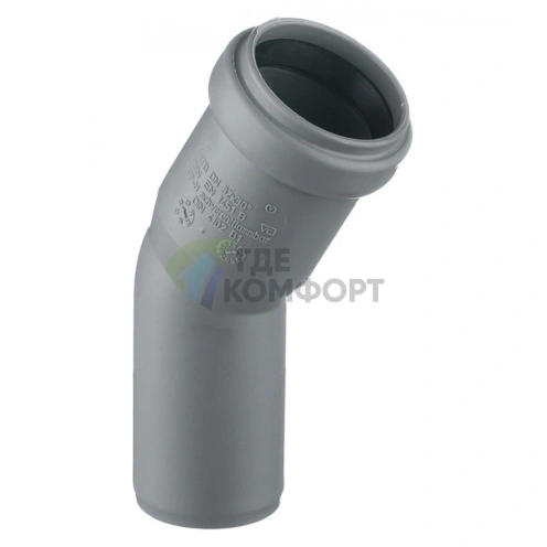 Отвод канализационный HTB 32 30° Ostendorf - фото 2