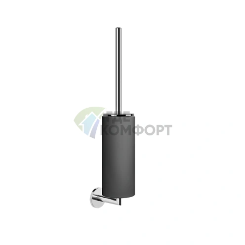 Ершик для унитаза Gessi Tondo настенный, черный с хромированными деталями (63620#031) - фото 1