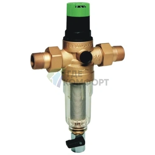 Фильтр для воды Honeywell Braukmann с редуктором на холодную воду FK 06 1/2