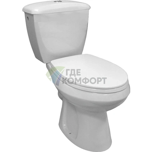 Унитаз-компакт Элисса от Оскольской керамики с боковой подводкой - фото 1