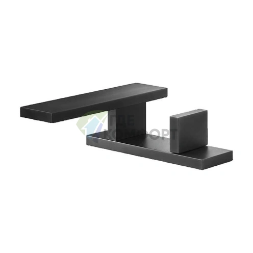 Смеситель для раковины Fantini AK/25 настенный, цвет Matt Gun Metal PVD (48 P5 T204WF) - фото 1