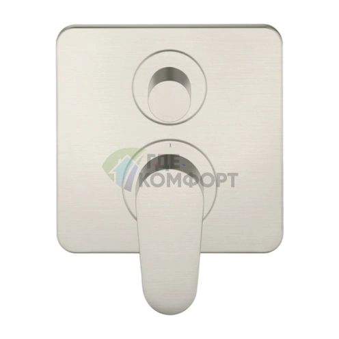 Смеситель для ванны AX Citterio M в цвете сталь (34425800) - фото 1