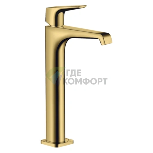 Смеситель для раковины AX Citterio E 250 мм однорычажный (36113990) - фото 1