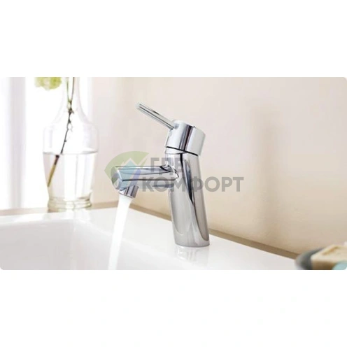 Однорычажный смеситель Grohe Concetto 2338510E для раковины с эргономичным дизайном - фото 3