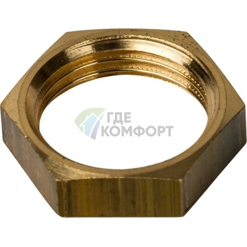 Контргайка STOUT 3/8 латунная - фото 4