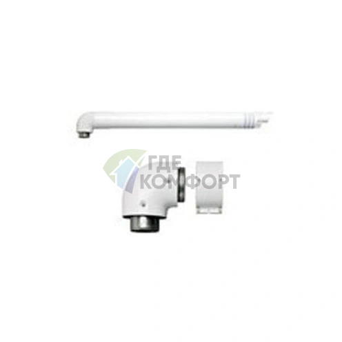 Горизонтальный проход через стену Vaillant 80/125 мм PP - фото 1