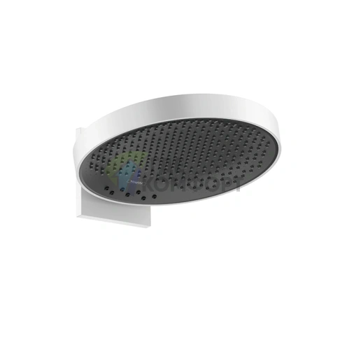 Верхний душ Hansgrohe Rainfinity 360 мм, настенное крепление, 3 jet, графит/белый мат. (26234700) - фото 1