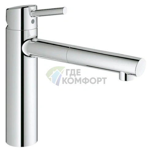 Смеситель Grohe Concetto для кухни: стиль и надежность - фото 1