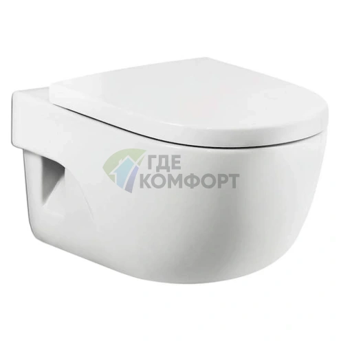 Подвесной унитаз Roca Meridian с инсталляцией - фото 1