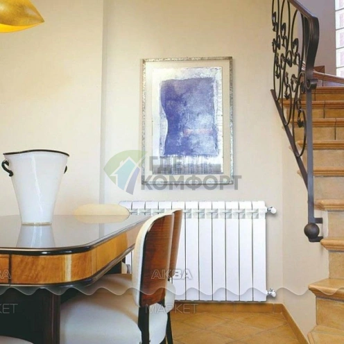 Радиатор Global ISEO 500 12 секций алюминиевый фото 2