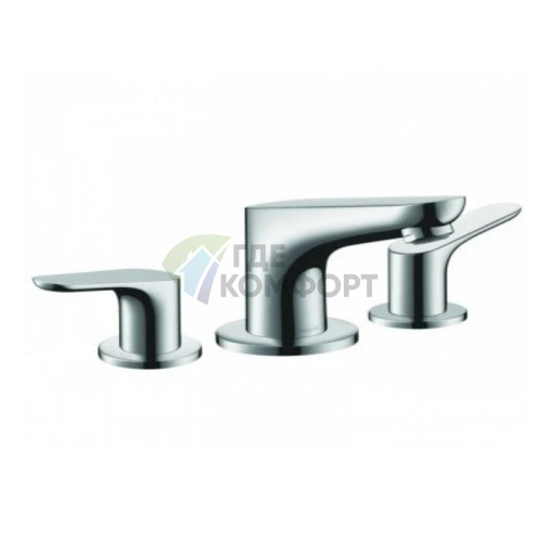 Смеситель для раковины Hansgrohe Focus 100 с донным клапаном, хром (31937000) - фото 1