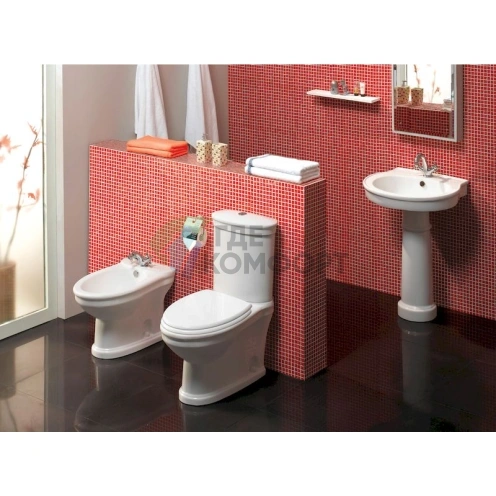 Компактный унитаз Cezares Primo с экономным сливом - фото 2