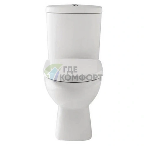 Унитаз-компакт Jacob Delafon Kandel E1455: современный дизайн и экономия пространства - фото 1