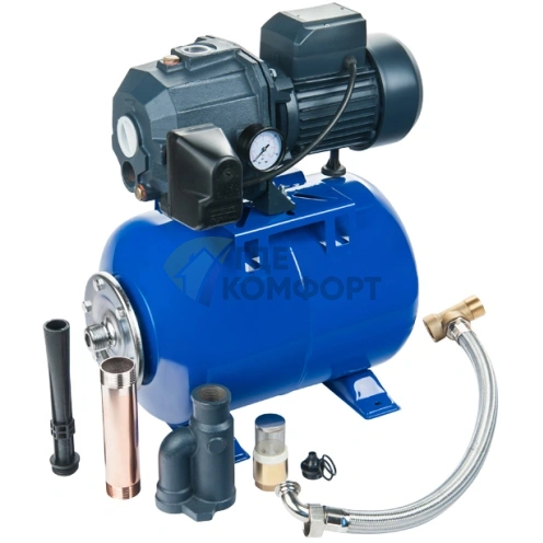 Насосная станция UNIPUMP AUTO DP 750 г/а 24 л - фото 3