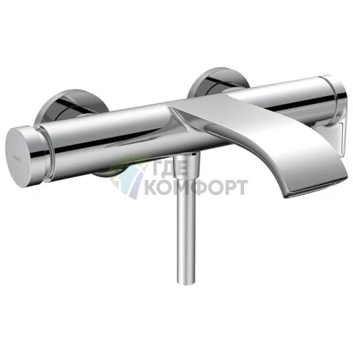 Смеситель для ванны Hansgrohe Vivensis: однорычажный настенный в хроме (75420000) - фото 1