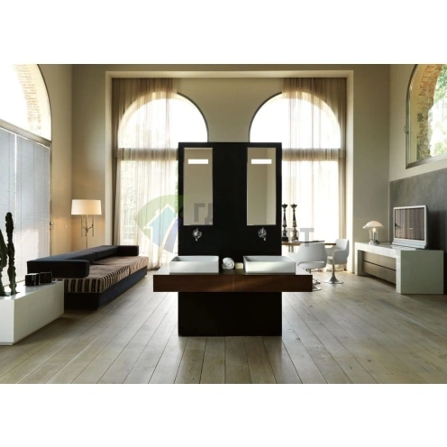 Раковина KERASAN Lavabi 45x45 накладная белая без отверстия (354401) - фото 3