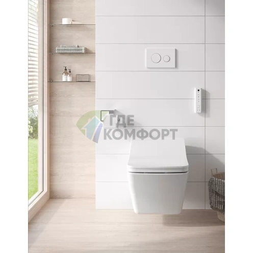 Подвесной унитаз TOTO SP CW522EY с интеллектуальным сиденьем Washlet SX и полной комплектацией - фото 3
