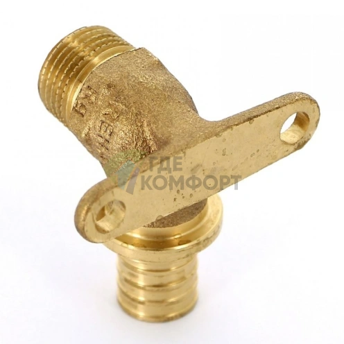 Угольник настенный с наружной резьбой 20-Rp 3/4 RX+ REHAU (РЕХАУ - 14563661001) - фото 1