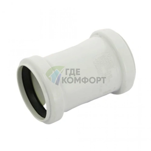 Отвод канализационный Raupiano Plus 50х30° REHAU (РЕХАУ - 11211041001) - фото 1