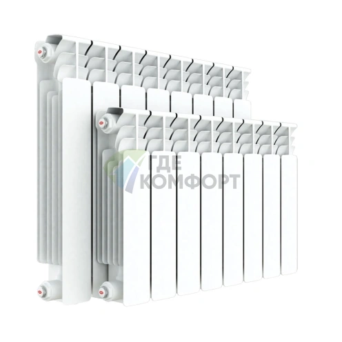 Радиатор биметаллический Konner 80/350 Bimetal-10 секций фото 2