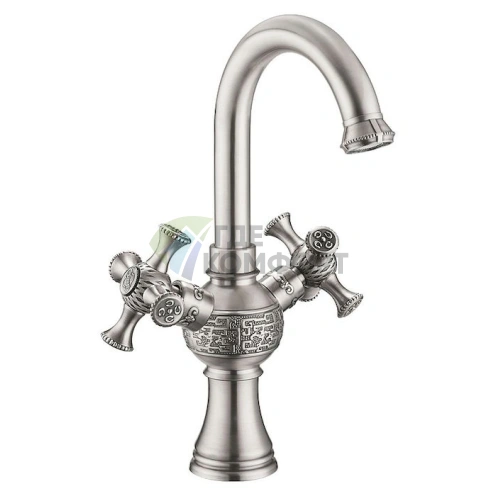 Смеситель для раковины Zorg Antic A 6007U-SL: элегантный хром на каждый день - фото 1