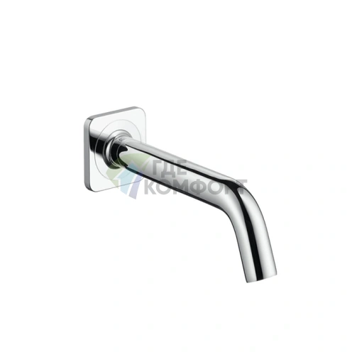 Излив для ванны AX Citterio M настенный, 182 мм, хром (34410000) - фото 1