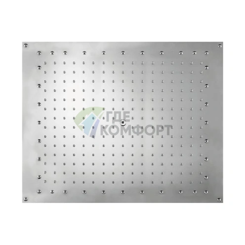 Верхний душ BOSSINI PARIS прямоугольный FLAT 470x370 мм, хром (I01607.030) - фото 1