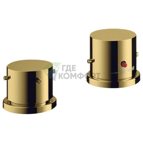 Термостат для ванны AX Starck в полированном золоте (10480990) - фото 1