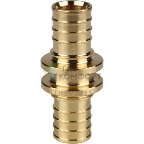 Муфта для труб из сшитого полиэтилена STOUT соединительная равнопроходная 25 аксиальная - фото 4