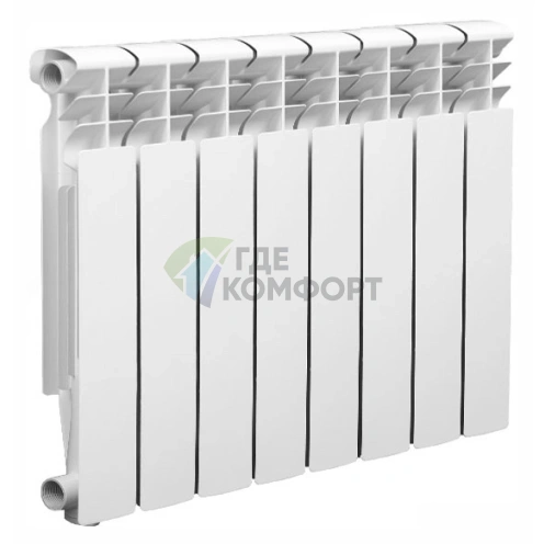 Радиатор биметаллический Lammin ECO BM500-80-8 - фото 1