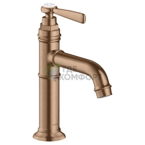 Смеситель для раковины AX Montr 100 без донного клапана в цвете шлифованное красное золото (16516310) - фото 1