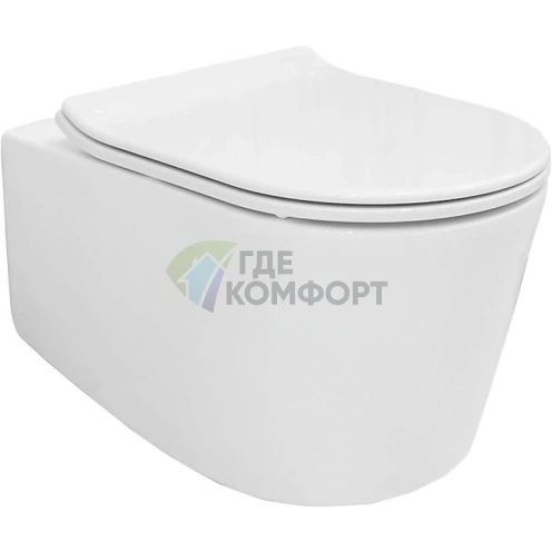 Подвесной унитаз Sturm Mono SW-MO14057-CR: Компактность и современный дизайн - фото 1