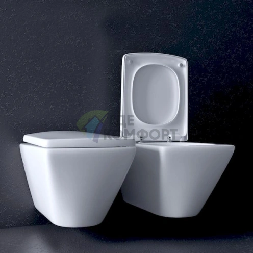 Подвесной унитаз Jacob Delafon Escale E1306 — современный дизайн и экономия пространства - фото 2