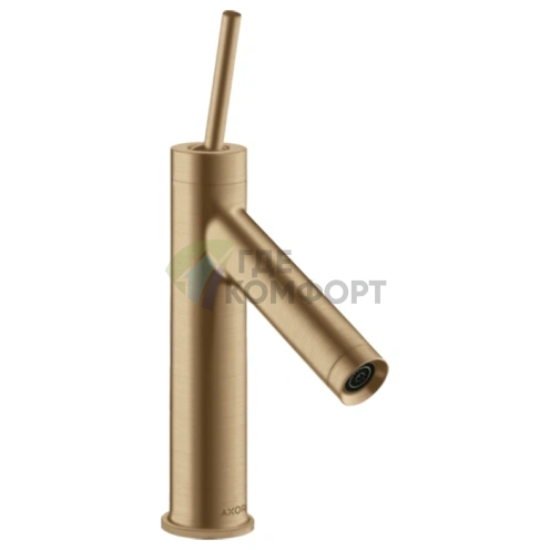 Смеситель для раковины AX Starck в цвете шлифованная бронза (10117140) - фото 1