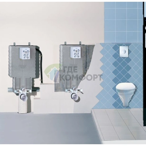 Кнопка смыва для унитаза Grohe Skate 38672SD0 хром - фото 5