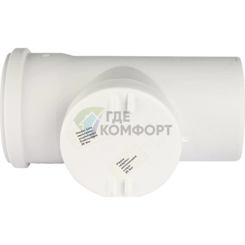 Ревизия канализационная Raupiano Plus 110 REHAU (РЕХАУ - 11215341004) - фото 2