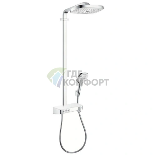 Душевая система HG Raindance Select E с термостатом и полочкой (27127400) - фото 1