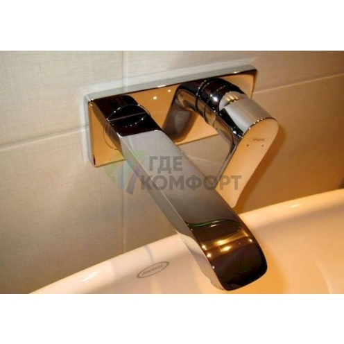Стильный смеситель Hansgrohe Metris 31086000 для вашей раковины - фото 3