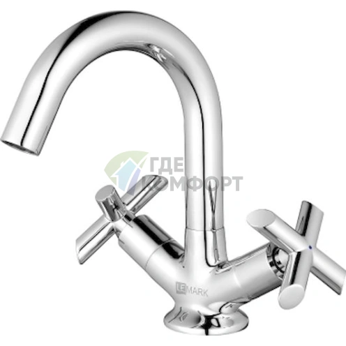 Смеситель для раковины Lemark Practica LM7507C (хром) - фото 1