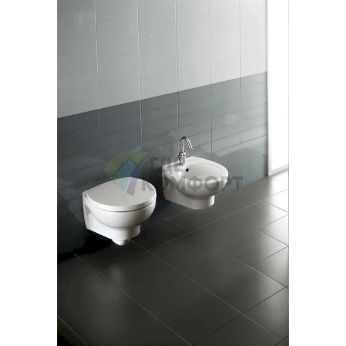 Подвесной унитаз Hatria Erika Pro с системой скрытого монтажа - фото 4