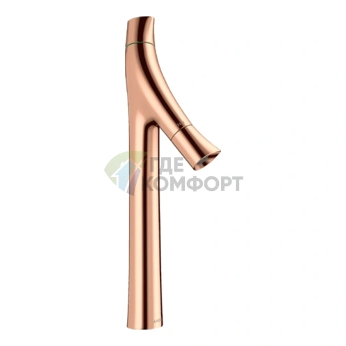 Смеситель для раковины AX Starck Organic 240, цвет полированное красное золото (12013300) - фото 1