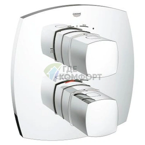 Термостат для душа Grohe Grandera 19937000: Комфорт и безопасность водных процедур - фото 1
