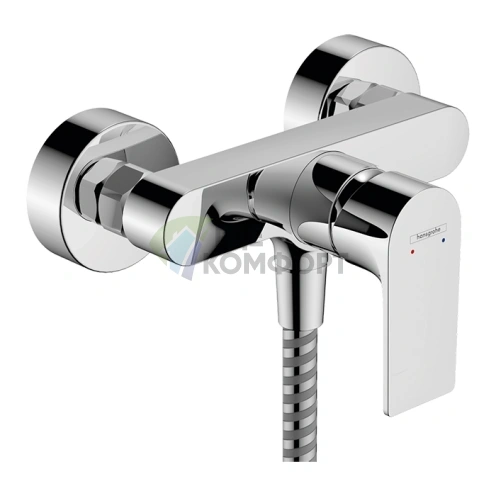 Смеситель для душа Hansgrohe Rebris E настенный хром (72650000) - фото 1
