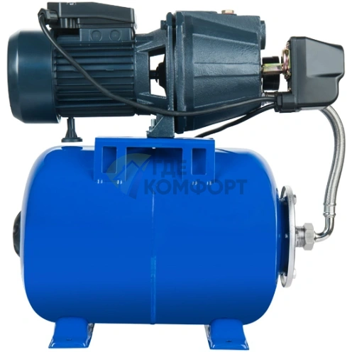 Насосная станция UNIPUMP AUTO JET 100 S-50 с гидроаккумулятором 50л - фото 3