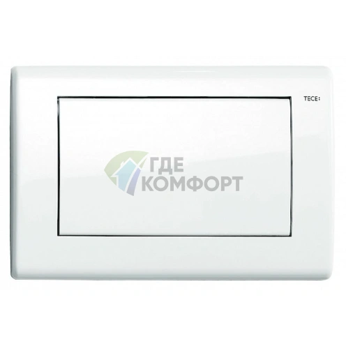 Кнопка смыва унитаза TECE Planus 9240314 белая - фото 1