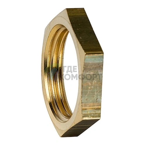 Контргайка STOUT 1 латунная - фото 3
