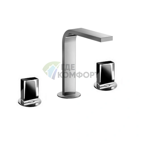 Смеситель для раковины Fantini Venezia In с нажимным донным клапаном, хром (29 02 N504S) - фото 1