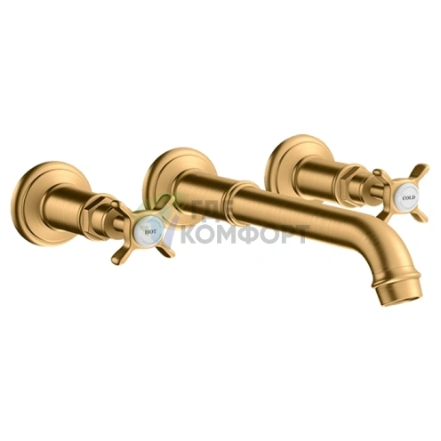 Смеситель для раковины AX Montreux в шлифованной меди (16532950) - фото 1