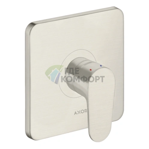 Стильный смеситель для душа AX Citterio M в цвете сталь (34625800) - фото 1