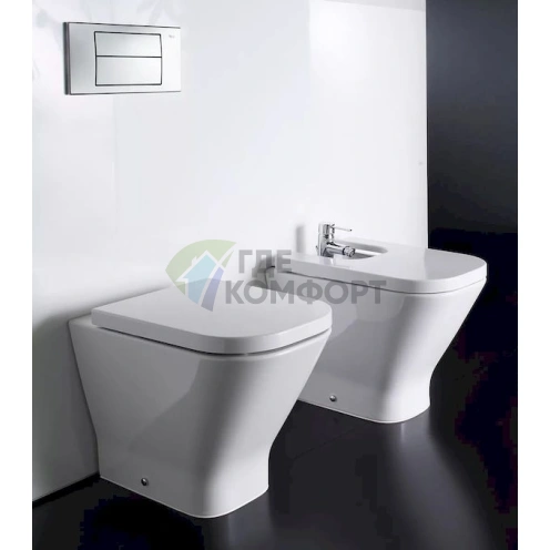 Приставной унитаз Roca Gap 347477000: стиль, комфорт и надежность - фото 2